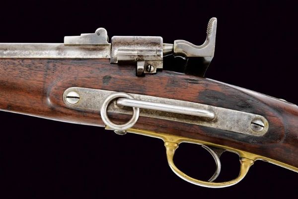 Joslyn Model 1862 Carbine con marchi d'ordinanza  - Asta Rare Armi Antiche e Militaria da Tutto il Mondo - Associazione Nazionale - Case d'Asta italiane