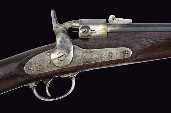 Joslyn Model 1864 Carbine con marchi d'ordinanza  - Asta Rare Armi Antiche e Militaria da Tutto il Mondo - Associazione Nazionale - Case d'Asta italiane