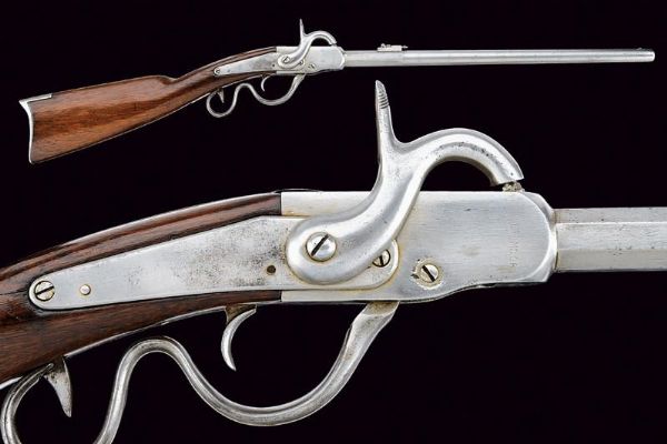 Rara Gwyn & Campbell Carbine  - Asta Rare Armi Antiche e Militaria da Tutto il Mondo - Associazione Nazionale - Case d'Asta italiane