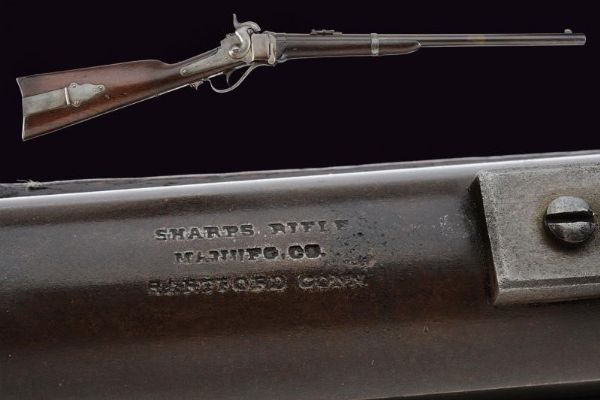 Sharps New Model 1863 Carbine  - Asta Rare Armi Antiche e Militaria da Tutto il Mondo - Associazione Nazionale - Case d'Asta italiane