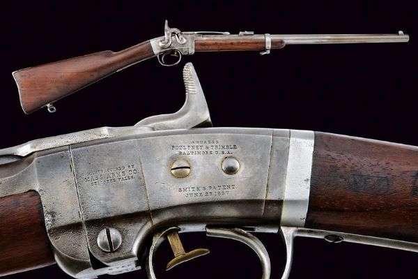 Smith Carbine  - Asta Rare Armi Antiche e Militaria da Tutto il Mondo - Associazione Nazionale - Case d'Asta italiane