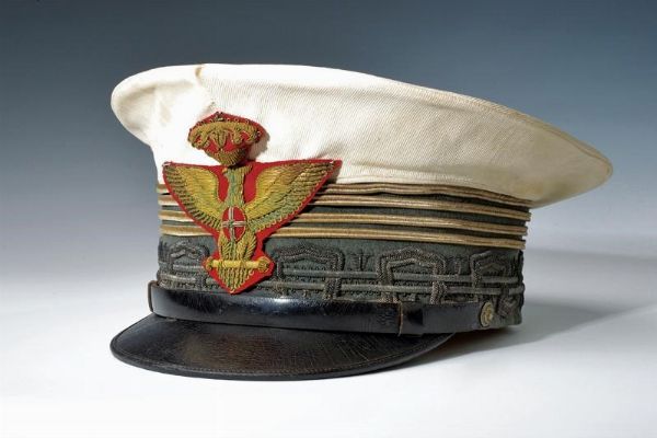 Rarissimo cappello da maresciallo del Regno d'Italia  - Asta Rare Armi Antiche e Militaria da Tutto il Mondo - Associazione Nazionale - Case d'Asta italiane