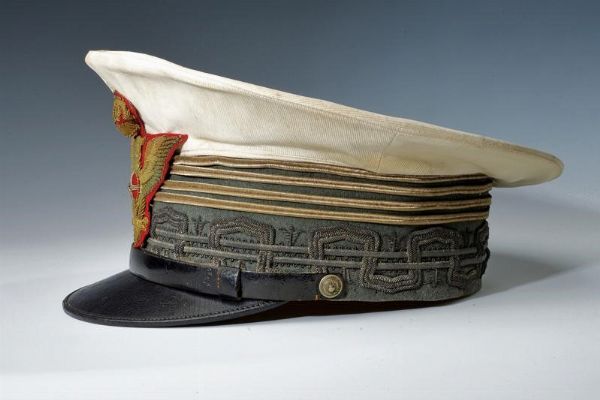 Rarissimo cappello da maresciallo del Regno d'Italia  - Asta Rare Armi Antiche e Militaria da Tutto il Mondo - Associazione Nazionale - Case d'Asta italiane