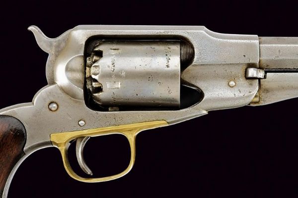 Remington 1861 Navy Revolver Old Model Navy  - Asta Rare Armi Antiche e Militaria da Tutto il Mondo - Associazione Nazionale - Case d'Asta italiane