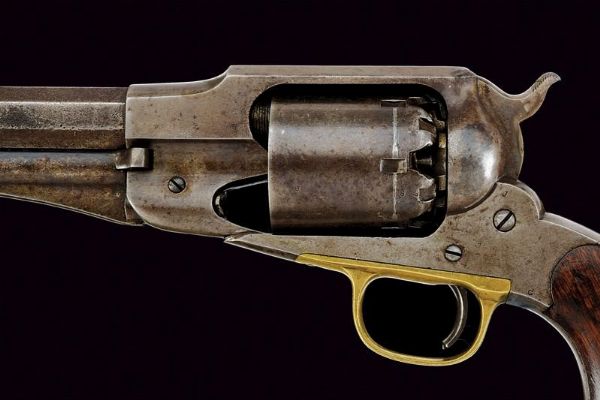 Remington New Model Army Revolver  - Asta Rare Armi Antiche e Militaria da Tutto il Mondo - Associazione Nazionale - Case d'Asta italiane