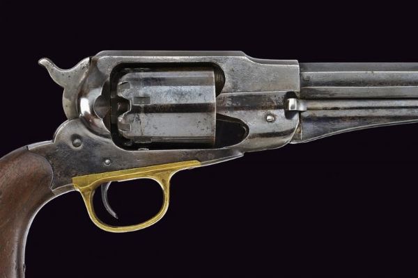 Remington New Model Army Revolver con timbri d'ispezione militare  - Asta Rare Armi Antiche e Militaria da Tutto il Mondo - Associazione Nazionale - Case d'Asta italiane