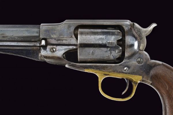 Remington New Model Army Revolver con timbri d'ispezione militare  - Asta Rare Armi Antiche e Militaria da Tutto il Mondo - Associazione Nazionale - Case d'Asta italiane