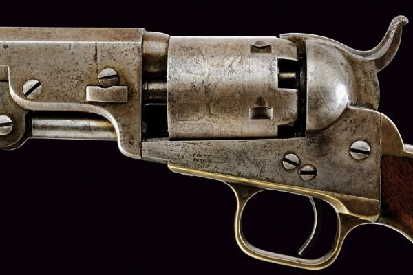 Colt Model 1849 Pocket Revolver  - Asta Rare Armi Antiche e Militaria da Tutto il Mondo - Associazione Nazionale - Case d'Asta italiane