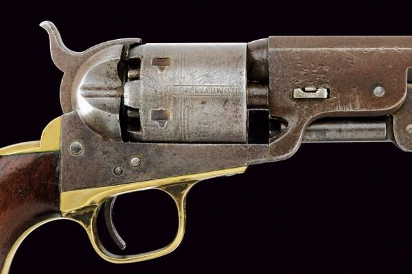 Colt Model 1851 Navy Revolver  - Asta Rare Armi Antiche e Militaria da Tutto il Mondo - Associazione Nazionale - Case d'Asta italiane