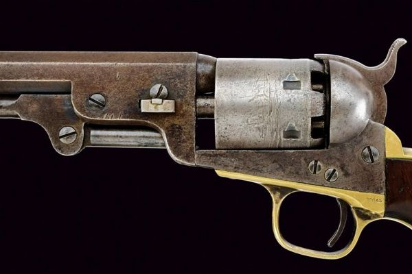 Colt Model 1851 Navy Revolver  - Asta Rare Armi Antiche e Militaria da Tutto il Mondo - Associazione Nazionale - Case d'Asta italiane