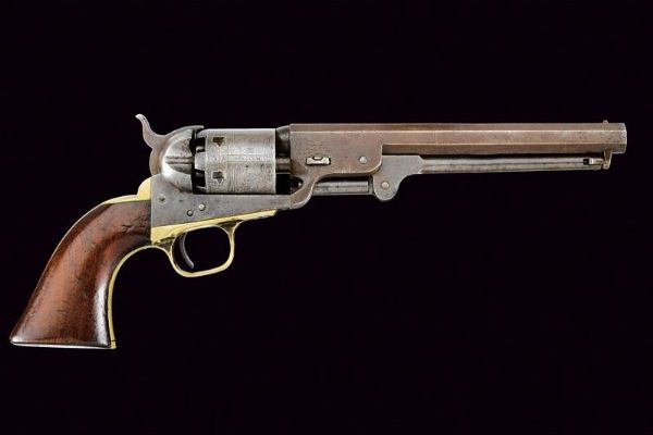 Colt Model 1851 Navy Revolver  - Asta Rare Armi Antiche e Militaria da Tutto il Mondo - Associazione Nazionale - Case d'Asta italiane