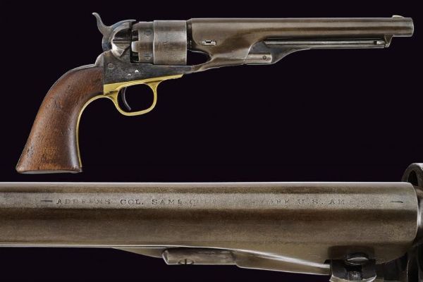 Colt Model 1860 Army Revolver  - Asta Rare Armi Antiche e Militaria da Tutto il Mondo - Associazione Nazionale - Case d'Asta italiane