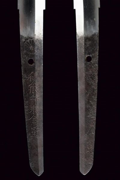 Katana in shirasaya di Izumi no Kami Rai Kinmichi  - Asta Rare Armi Antiche e Militaria da Tutto il Mondo - Associazione Nazionale - Case d'Asta italiane