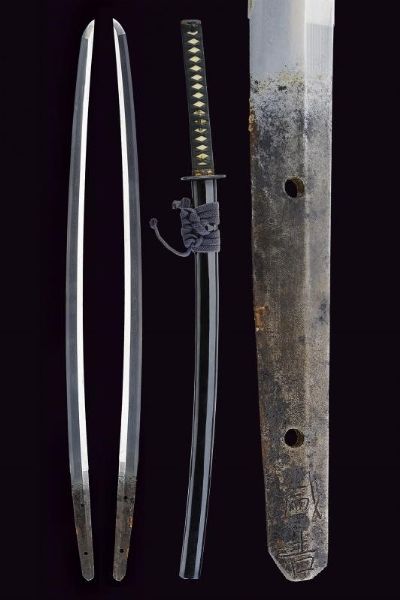 Katana in koshirae, mei: Mori Yoshi  - Asta Rare Armi Antiche e Militaria da Tutto il Mondo - Associazione Nazionale - Case d'Asta italiane