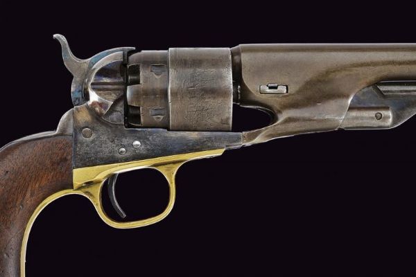 Colt Model 1860 Army Revolver  - Asta Rare Armi Antiche e Militaria da Tutto il Mondo - Associazione Nazionale - Case d'Asta italiane