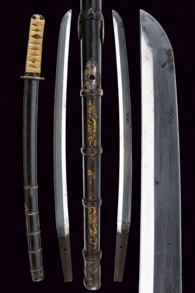 Wakizashi  - Asta Rare Armi Antiche e Militaria da Tutto il Mondo - Associazione Nazionale - Case d'Asta italiane