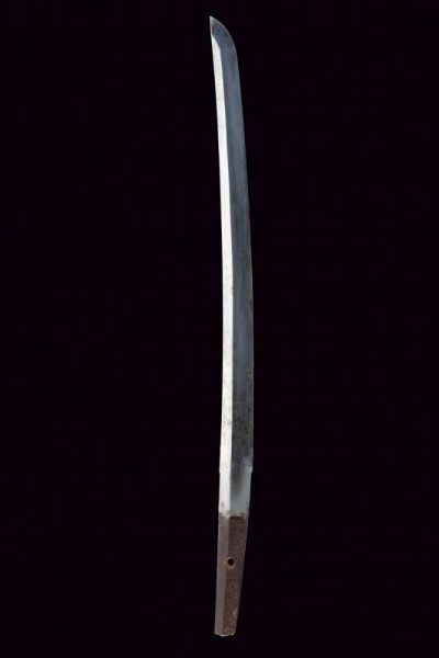 Bel wakizashi, mei: Hoki no Kami Fujiwara Nobu Taka  - Asta Rare Armi Antiche e Militaria da Tutto il Mondo - Associazione Nazionale - Case d'Asta italiane