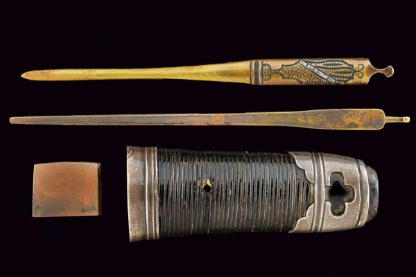 Tanto in montatura aikuchi  - Asta Rare Armi Antiche e Militaria da Tutto il Mondo - Associazione Nazionale - Case d'Asta italiane