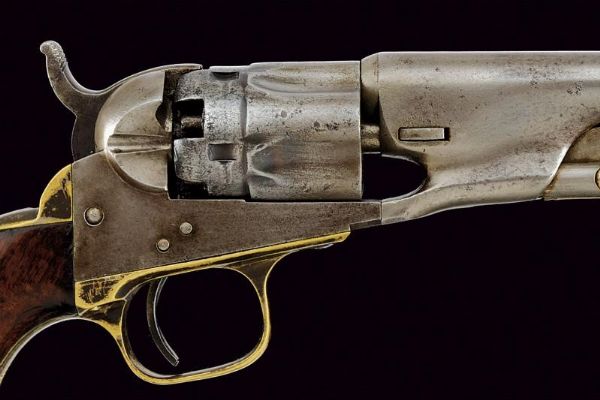 Colt Model 1862 Police Revolver  - Asta Rare Armi Antiche e Militaria da Tutto il Mondo - Associazione Nazionale - Case d'Asta italiane