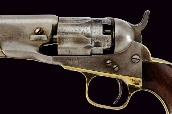 Colt Model 1862 Police Revolver  - Asta Rare Armi Antiche e Militaria da Tutto il Mondo - Associazione Nazionale - Case d'Asta italiane