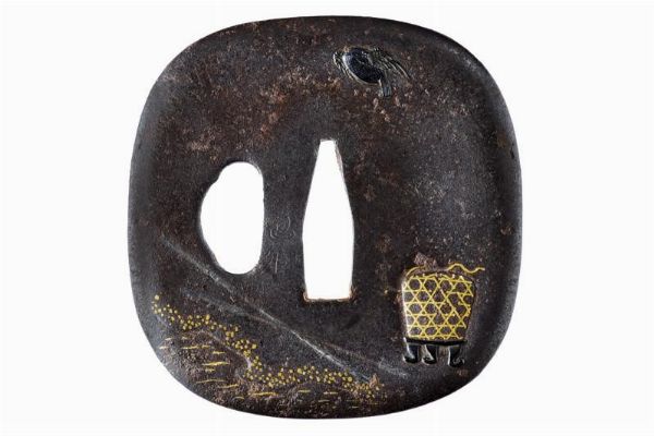 Tsuba  - Asta Rare Armi Antiche e Militaria da Tutto il Mondo - Associazione Nazionale - Case d'Asta italiane