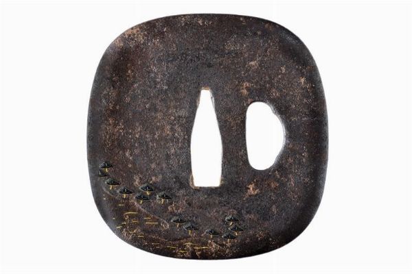 Tsuba  - Asta Rare Armi Antiche e Militaria da Tutto il Mondo - Associazione Nazionale - Case d'Asta italiane