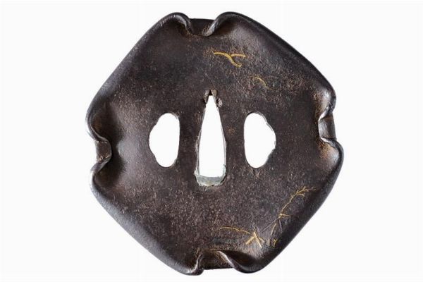 Tsuba  - Asta Rare Armi Antiche e Militaria da Tutto il Mondo - Associazione Nazionale - Case d'Asta italiane