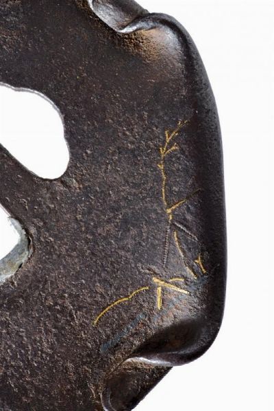 Tsuba  - Asta Rare Armi Antiche e Militaria da Tutto il Mondo - Associazione Nazionale - Case d'Asta italiane