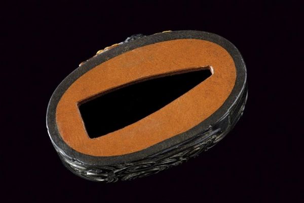 Fuchi e kashira  - Asta Rare Armi Antiche e Militaria da Tutto il Mondo - Associazione Nazionale - Case d'Asta italiane