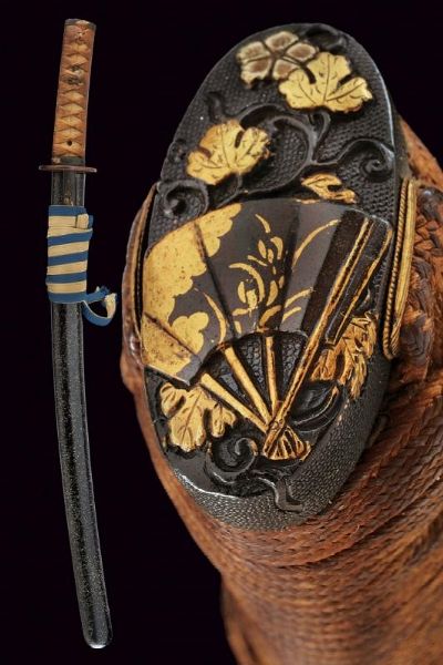 Koshirae per wakizashi con kozuka  - Asta Rare Armi Antiche e Militaria da Tutto il Mondo - Associazione Nazionale - Case d'Asta italiane