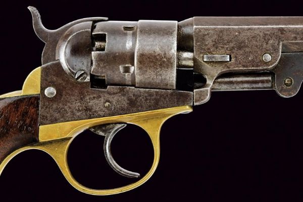 J.M. Cooper Navy Model Revolver  - Asta Rare Armi Antiche e Militaria da Tutto il Mondo - Associazione Nazionale - Case d'Asta italiane