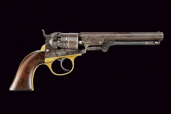 J.M. Cooper Navy Model Revolver  - Asta Rare Armi Antiche e Militaria da Tutto il Mondo - Associazione Nazionale - Case d'Asta italiane