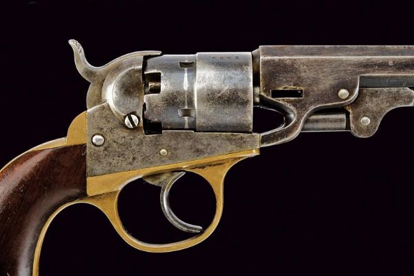 J.M. Cooper Navy Model Revolver - Second Model  - Asta Rare Armi Antiche e Militaria da Tutto il Mondo - Associazione Nazionale - Case d'Asta italiane