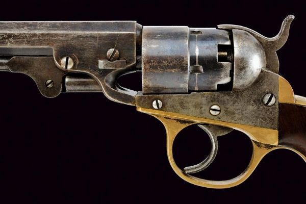 J.M. Cooper Navy Model Revolver - Second Model  - Asta Rare Armi Antiche e Militaria da Tutto il Mondo - Associazione Nazionale - Case d'Asta italiane