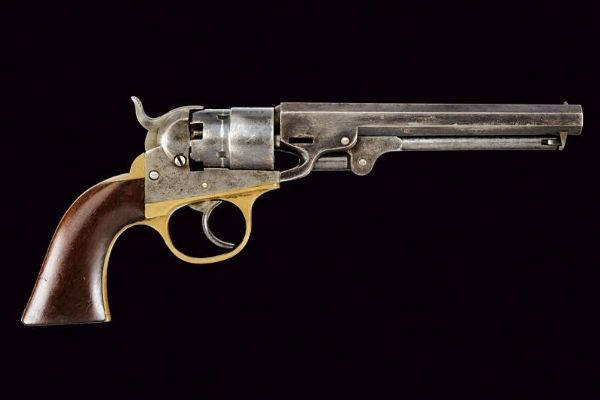 J.M. Cooper Navy Model Revolver - Second Model  - Asta Rare Armi Antiche e Militaria da Tutto il Mondo - Associazione Nazionale - Case d'Asta italiane