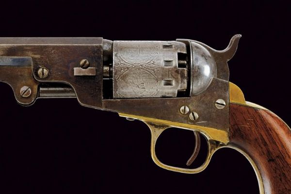 Manhattan 36 Caliber Revolver Navy Type  - Asta Rare Armi Antiche e Militaria da Tutto il Mondo - Associazione Nazionale - Case d'Asta italiane