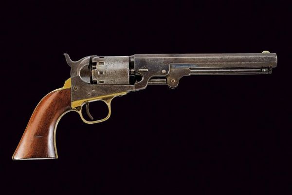 Manhattan 36 Caliber Revolver Navy Type  - Asta Rare Armi Antiche e Militaria da Tutto il Mondo - Associazione Nazionale - Case d'Asta italiane