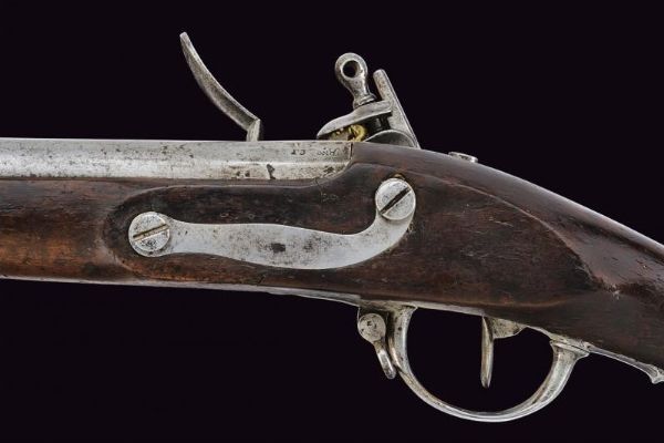 Fucile a pietra focaia mod. 1814 con baionetta  - Asta Rare Armi Antiche e Militaria da Tutto il Mondo - Associazione Nazionale - Case d'Asta italiane