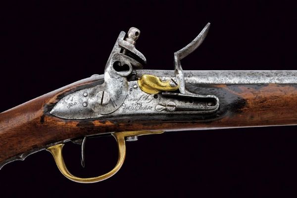 Moschettone di cavalleria a pietra focaia Mod. AN IX  - Asta Rare Armi Antiche e Militaria da Tutto il Mondo - Associazione Nazionale - Case d'Asta italiane