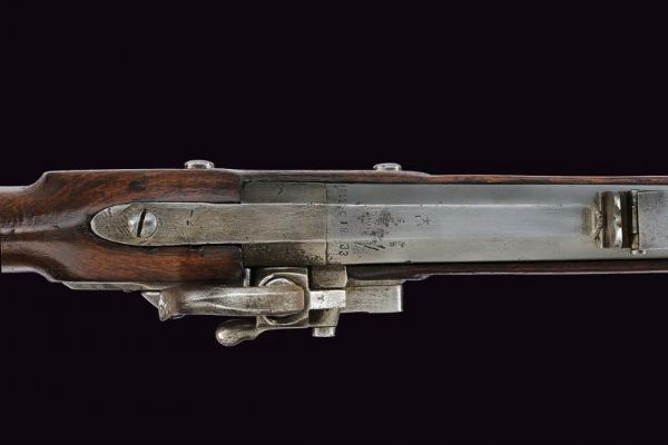 Kammerbuchse Mod. 1849 sistema Augustin con baionetta  - Asta Rare Armi Antiche e Militaria da Tutto il Mondo - Associazione Nazionale - Case d'Asta italiane