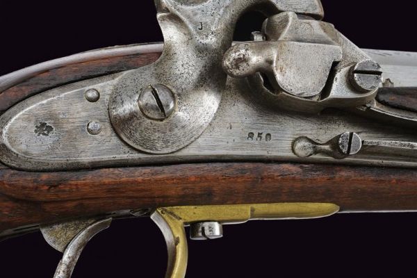 Kammerbuchse Mod. 1849 sistema Augustin con baionetta  - Asta Rare Armi Antiche e Militaria da Tutto il Mondo - Associazione Nazionale - Case d'Asta italiane