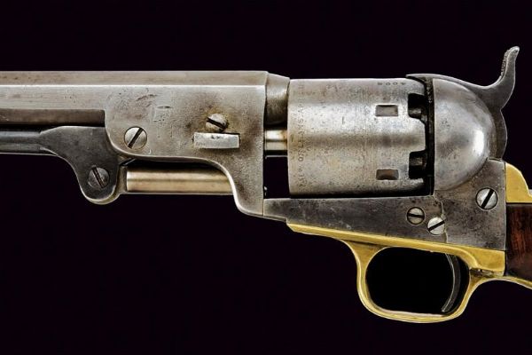 Metropolitan Arms Co. Navy Model Revolver  - Asta Rare Armi Antiche e Militaria da Tutto il Mondo - Associazione Nazionale - Case d'Asta italiane