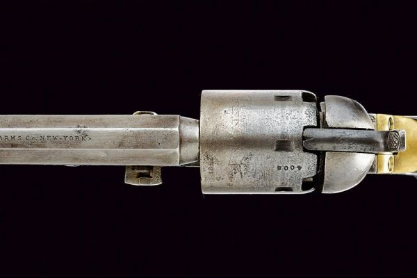 Metropolitan Arms Co. Navy Model Revolver  - Asta Rare Armi Antiche e Militaria da Tutto il Mondo - Associazione Nazionale - Case d'Asta italiane