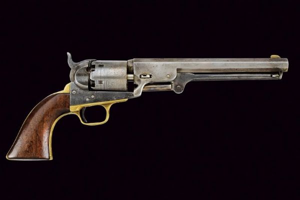 Metropolitan Arms Co. Navy Model Revolver  - Asta Rare Armi Antiche e Militaria da Tutto il Mondo - Associazione Nazionale - Case d'Asta italiane