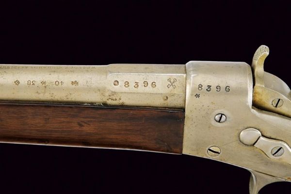 Remington Rolling Block con calcio modificato e baionetta  - Asta Rare Armi Antiche e Militaria da Tutto il Mondo - Associazione Nazionale - Case d'Asta italiane