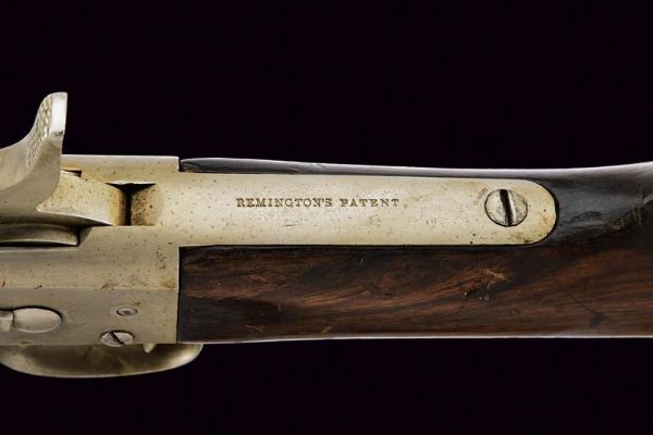 Remington Rolling Block con calcio modificato e baionetta  - Asta Rare Armi Antiche e Militaria da Tutto il Mondo - Associazione Nazionale - Case d'Asta italiane