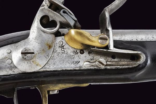 Pistola a pietra focaia sul tipo AN XIII  - Asta Rare Armi Antiche e Militaria da Tutto il Mondo - Associazione Nazionale - Case d'Asta italiane