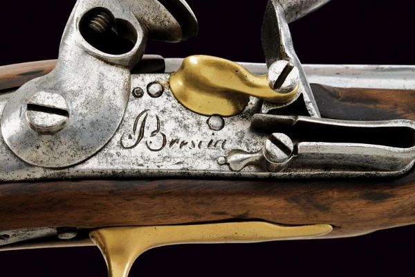 Pistola a pietra focaia da cavalleria  - Asta Rare Armi Antiche e Militaria da Tutto il Mondo - Associazione Nazionale - Case d'Asta italiane