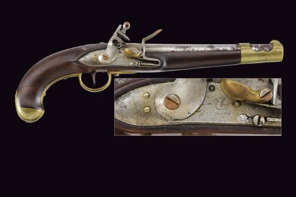 Pistola da cavalleria mod. 1798/1828  - Asta Rare Armi Antiche e Militaria da Tutto il Mondo - Associazione Nazionale - Case d'Asta italiane