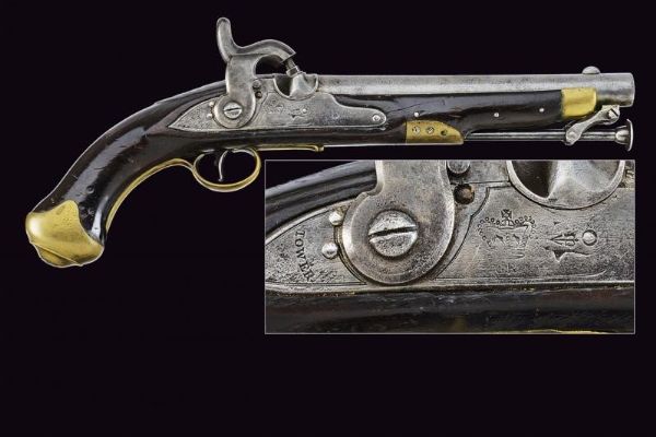 Pistola militare ridotta a luminello  - Asta Rare Armi Antiche e Militaria da Tutto il Mondo - Associazione Nazionale - Case d'Asta italiane